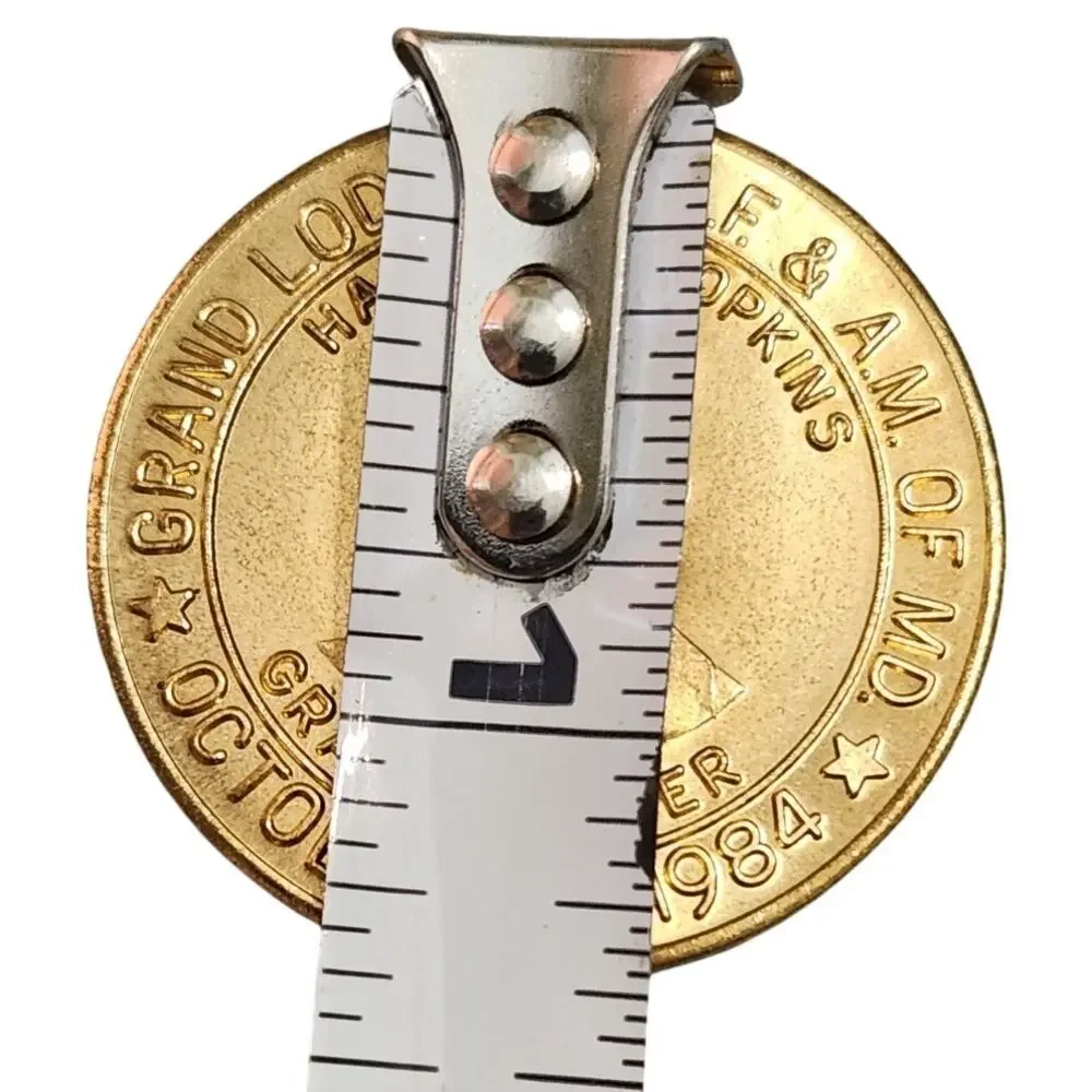 Grand Lodge 350th Anniversary Gold‎ Coin Harvey T. Hopkins Grand Master 1984